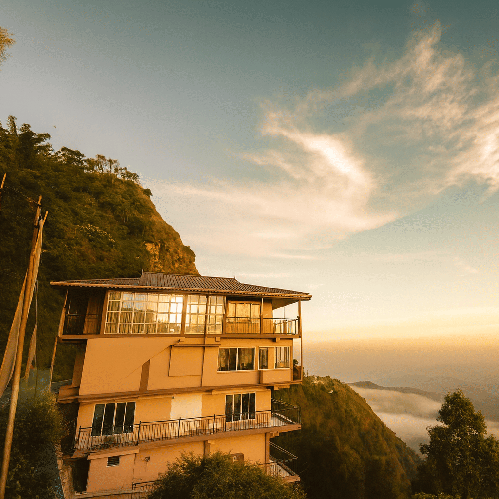 kurseong-hotel-morning-mountain-view