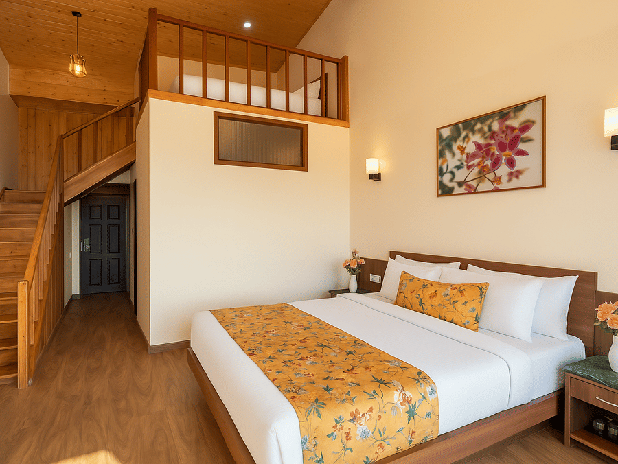 Family duplex with kanchenjunga view