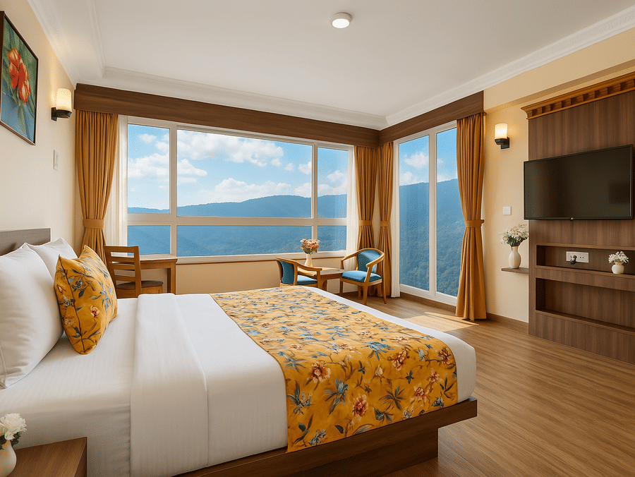 Junior suite with kanchenjunga view
