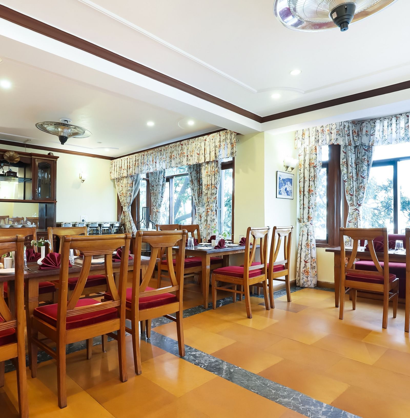 Green Leaf Restaurant at Summit Le Royale is a global cuisine restaurant in Shimla