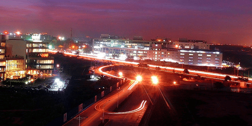 View of outer ring road, Sarovar Portico Outer Ring Road Bengaluru Bangalore, best hotels in bangalore