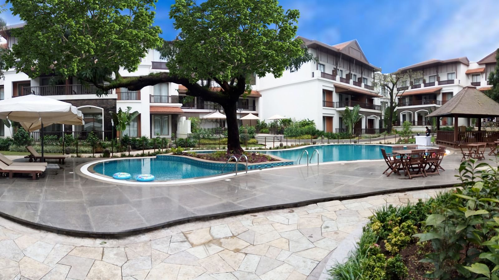 Landscape view of swimming pool - Rhythm Lonavala