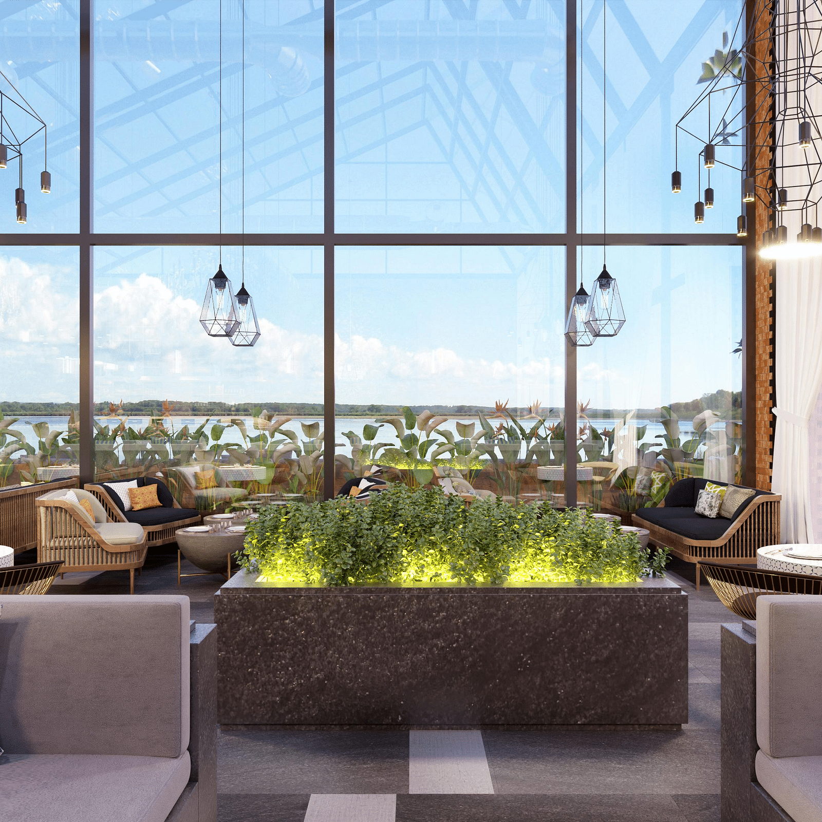sitting area