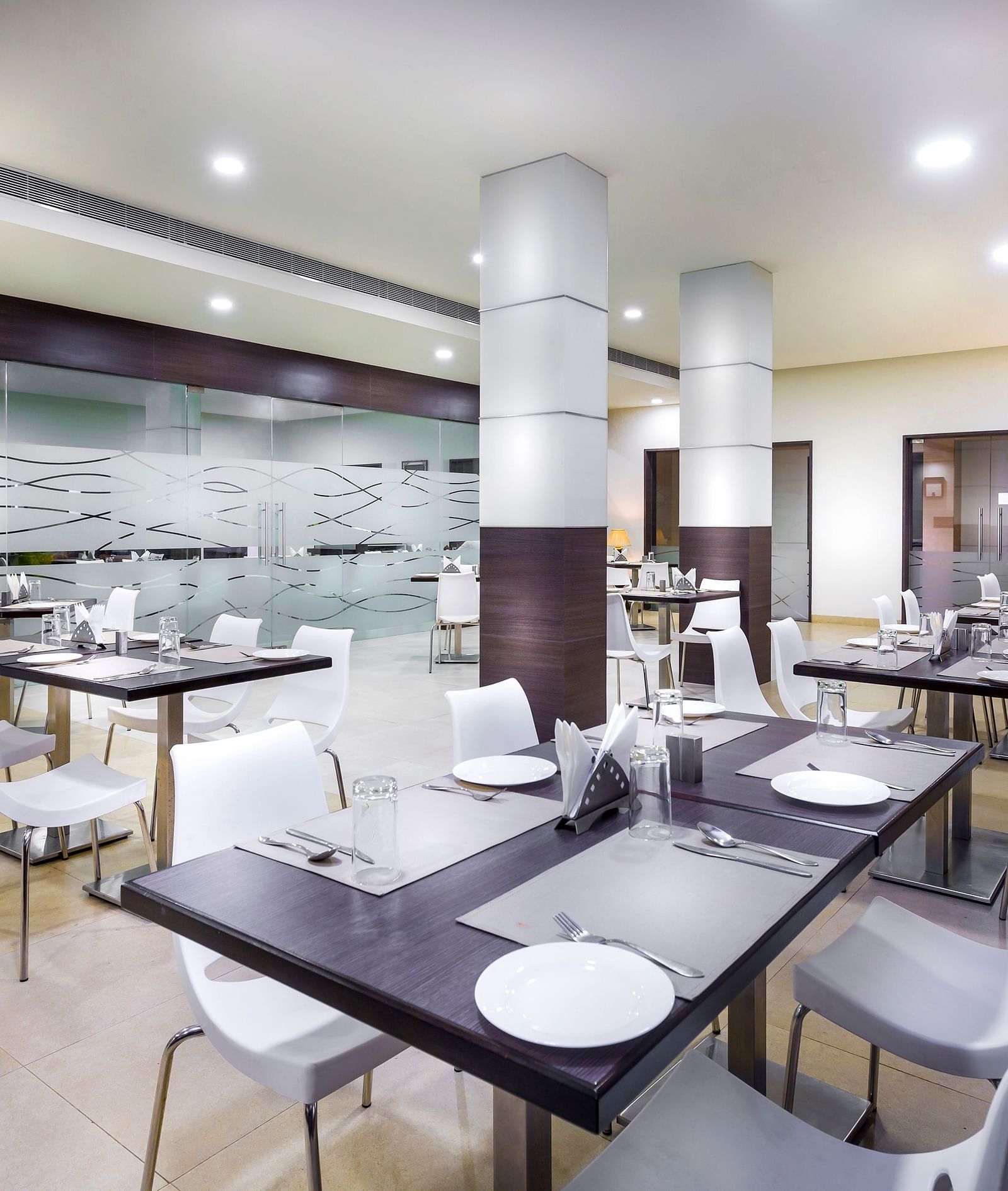 An image of a dining of Amudham Restaurant at Regency Tiruttani by GRT Hotels.