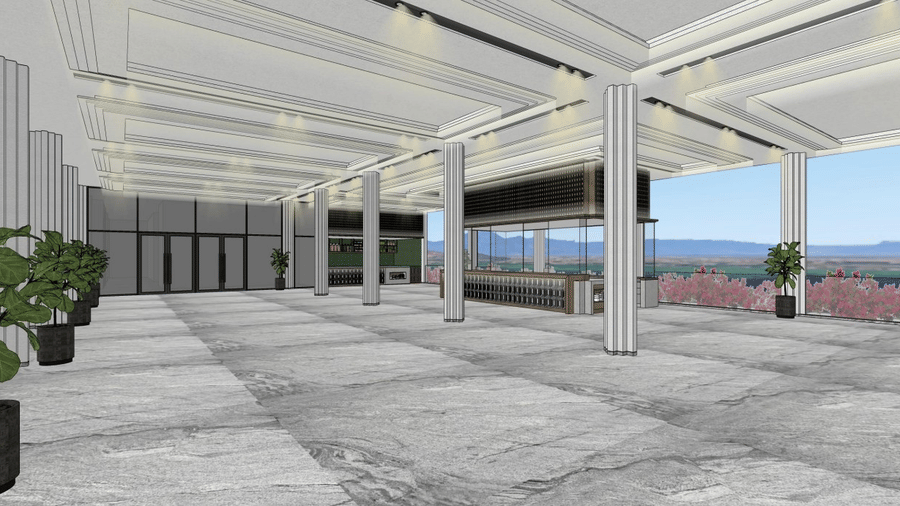 ROOFTOP TERRACE CONVENTION CENTRE