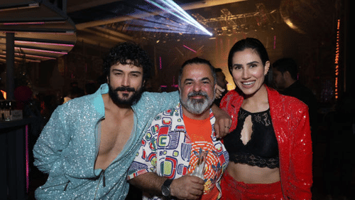 a collage of celebrities attending the soul festival at Ananta