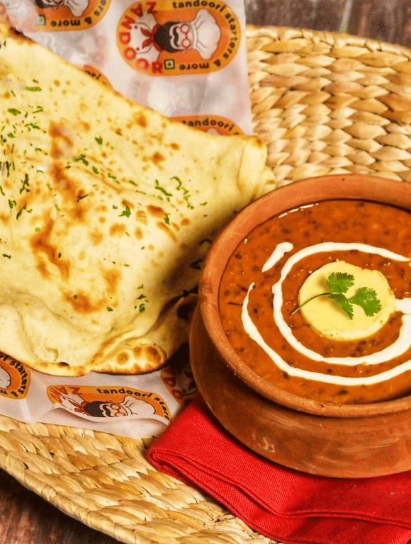 Dal Makkhni With Naan