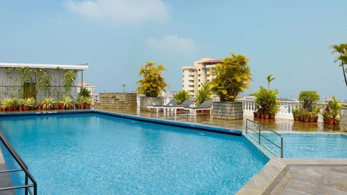 Rooftop Swimming Pool at Abad Atrium