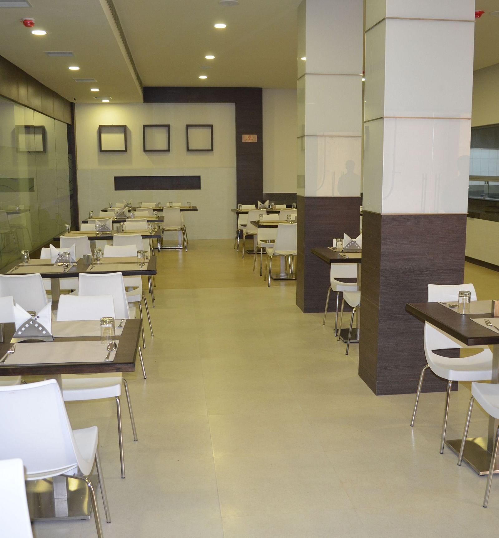 An image of a dining of Amudham Restaurant at Regency Tiruttani by GRT Hotels.